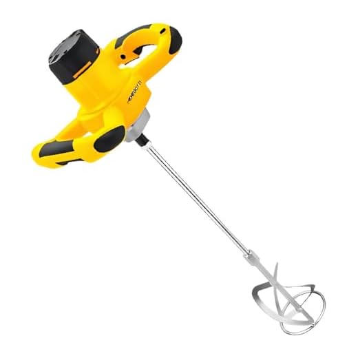 Misturador Elétrico MEL 1600W 127V – Alta Potência para Mistura de Argamassa, Gesso, Tinta e Cola