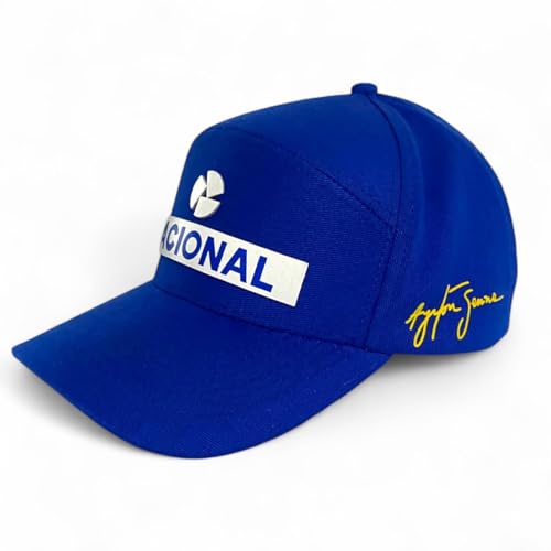 Boné Ayrton Senna, Azul Royal, Nacional