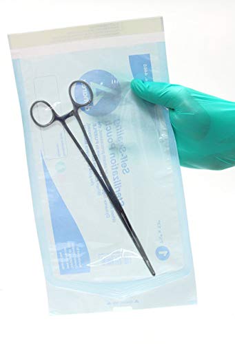 Self Seal Autoclave Sterilization Pouch with Indicator Strip 7 1/2