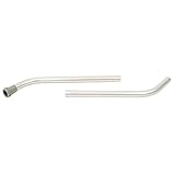 ProTeam 101338 Two-Piece, Two-Bend Aluminum Wand with Button Lock, 56