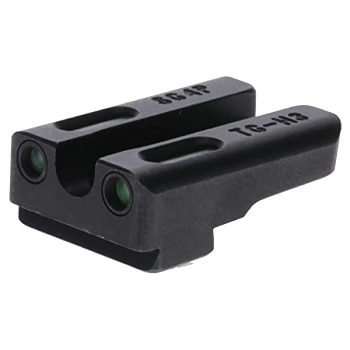 Image of Truglo TFX PRO Handgun Sight, Glowing Shock Proof Tritium and Fiber Optic Night Sight for Handguns, Compact, Durable, and Snag Free Sight