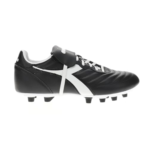 Diadora Mens Brasil Og Lt T Mdpu Firm Ground Soccer Cleats - Black - Size 9 M