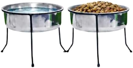 Comedouro e Bebedouro Pote, Vasilha Elevado Para Cachorros e Gato...