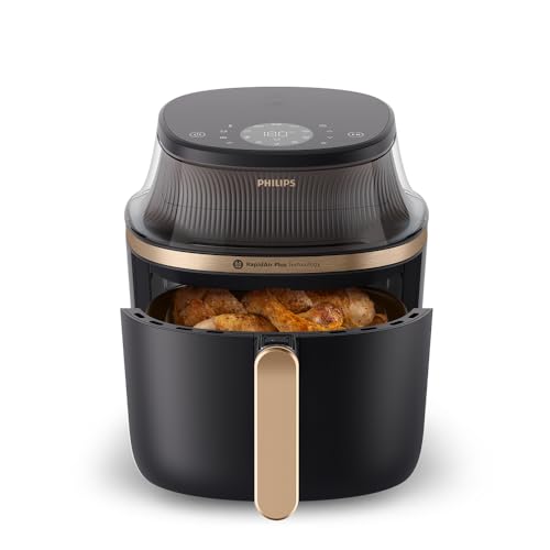 Philips Air Fryer 3000 Series Single draw 6.2L 16-in-1 with Viewing Window