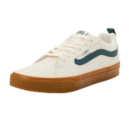 Chaussures Vans Filmore Suede Canvas Homme Noir et Blanc Skateboard
