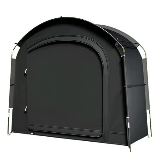[Luvian] �T�C�N���n�E�X 1��p?3��p ���]�Ԓu���� ���O ��80/150cm �T�C�N���K���[�W �o�C�N�K���[�W �ȃX�y�[�X�݌v �ȒP�ݒu5�� �H��s�v ����h���I�b�N�X �ʋC���t�� �ϐ���2000mm �h���h���h�o�ՔM �T�C�N���|�[�g ���]�� 