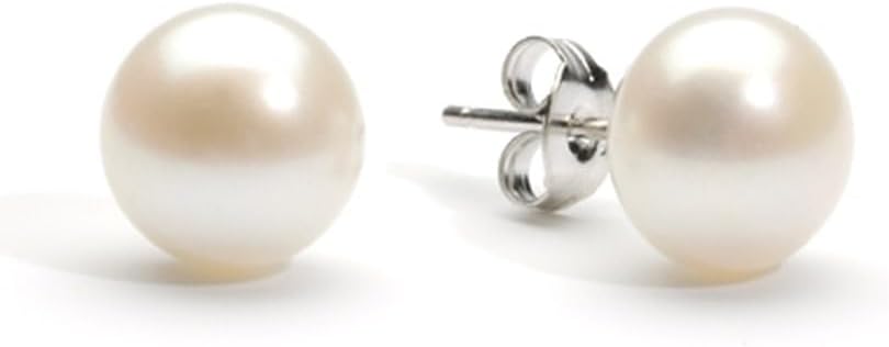 Elegant Double-Strand Freshwater Pearl Necklace Bracelet and Earrings Set for Women | 7-8mm White Pearls Necklace - Perfect for Weddings, Gifts, and Formal Events - Image 6