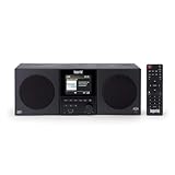 Imperial DABMAN-220BK - DAB Plus FM Radio - Bluetooth V5.3 - USB Wiedergabe und Ladefunktion - Großes TFT Farbdisplay - 2 x 5 Watt Lautsprecher - Weckfunktion - Schwarz