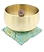 Tibetan Singing Bowl Set – 6-Inch Sound Bowl for Meditation, Relaxation & Chakra Healing | ZenProspera Bowl - Lotus Edition, Easy to Sing with Pure, Cleansing Resonance – by Circle Up