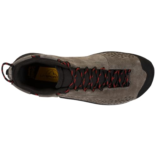 La Sportiva Mens TX2 EVO Leather Approach/Hiking Shoes, Carbon/Goji, 124