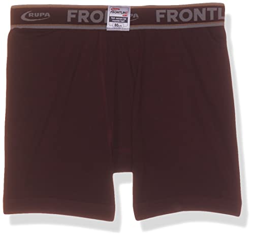 Image of Rupa Frontline Men's Cotton Trunks (890397845089) (Plain Lg Drawer - Maro-80) Maroon