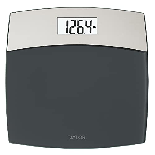 %43 OFF! Taylor Precision Products Digital Scales for Bodyweight Mixed Metal with Brushed Stainless ...