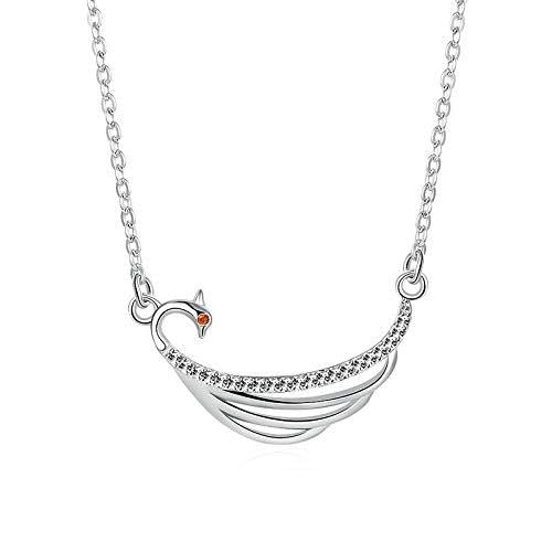Collier en argent diamant paon idéal pour sublimer vos soirées chic