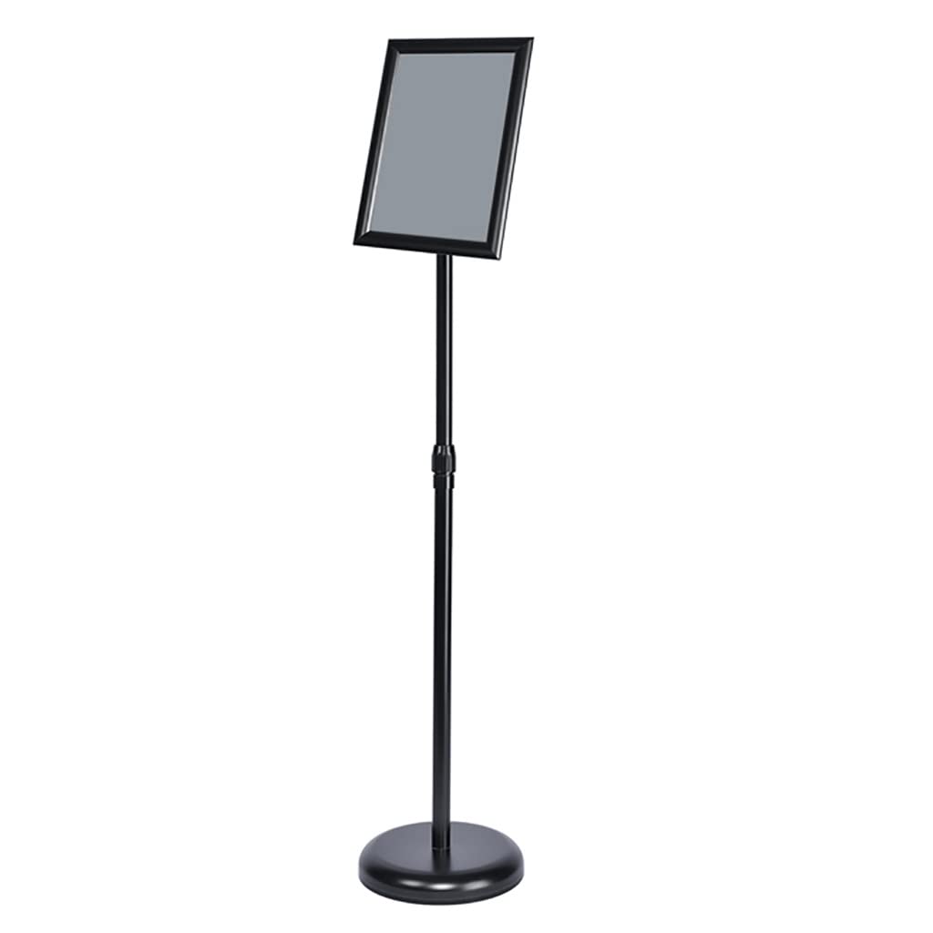 GWBoiuyQETM Heavy Duty Display Stand with Stable Base, Floor Standing Poster Stand for Menu/Notice/Display, Outside Welcome Sign Holder
