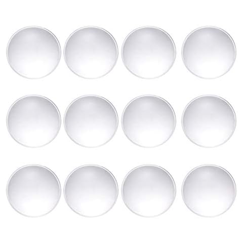 Optical 3D Lens for Magnifier - 20 Pcs 42mm Diameter Double Convex Lenses 68mm Focal Lengths Biconvex Lens Magnifying Glass Lens Optical Plastic Lens Cover