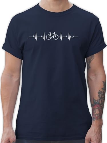 T-Shirt Herren - Fahrzeuge - Herzschlag Fahrrad I Rad Geschenke...