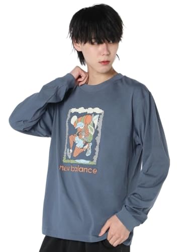 new balance(ニューバランス) Tシャツ 長袖 メンズ グラフィック ロンT MT43942 VTI XL