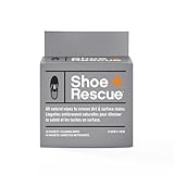 ShoeRescue All Natural Cleaning Wipes for Leather & Suede Shoes & Boots - Box of 10 Indv Wrapped