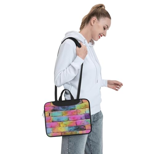 Bolso para portátil 13 pulgadas con diseño tie dye miniatura 3