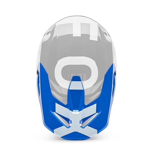 Fox Racing Youth V1 Motocross Dirt Bike Helmet Visor, Blue Shield, One Size