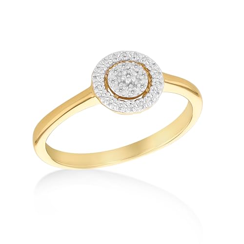 Bague pour femme scintillante en argent plaqué or : l'éclat du diamant sans le prix