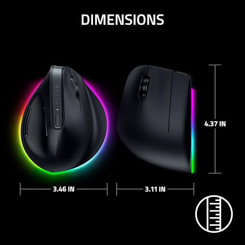 Razer Pro Click V2 Vertical Wireless Mouse, 6 Button Ergonomic Design - image 8