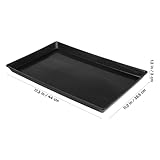 BESPORTBLE 2Pcs Plastic Pet Crate Tray Replacement 17.3x11.2'' Bottom for Dog Kennels Rabbit Cages and Small Pets Pan Liner Trays For Kennel Cage Bird Large Bottoms Crates - Image 8