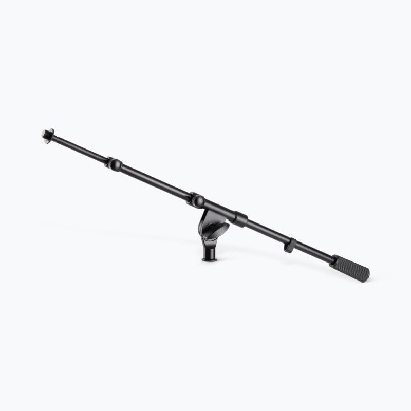 On-Stage MSA9800 Tele-Boom with Dual Microphone Capability,Black