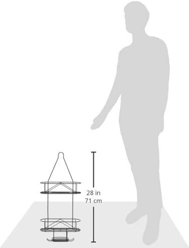 Amazonベーシック バスルーム収納 シャワーキャディ リニア