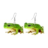 Pendientes de aro finos para mujer, aretes de aro grandes con clip para mujer, talla única, Acrílico, Sin piedra preciosa