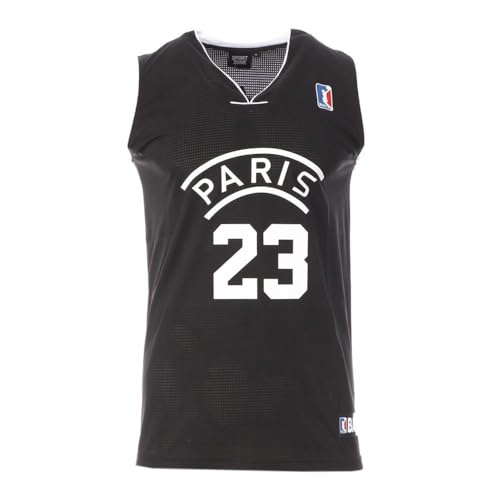 Sport Zone Paris Maillot de Basket Noir Homme Paris 23 Noir L