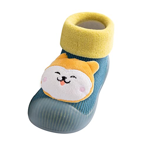 Toddler Robe And Slippers Boys Sole Baby Slipper Kids Patchwork Rubber Girls Warm Boys Slide Sandals Big Kid