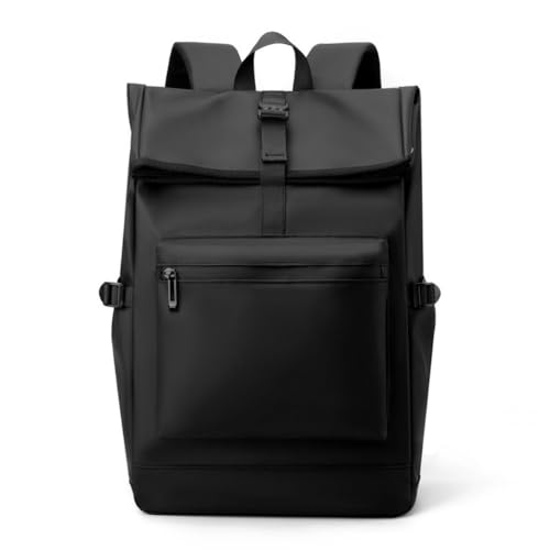 Sac à dos grande capacité et compartimentation raisonnable noir et gris