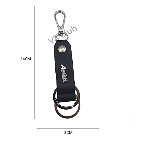 Image of Scooter Keychain /Stylish Leather And Metal Key Chain For Bike (BIG ACT)