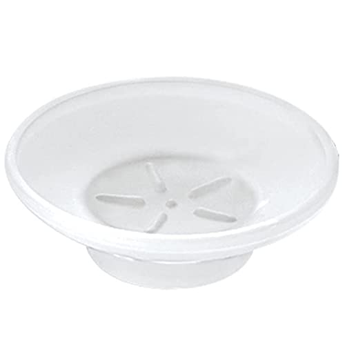 Jabonera de vidrio, Jabonera redonda de vidrio mate esmerilado de repuesto, accesorios universales para ducha, baño, bandeja de caja de jabón de hotel, contenedor de almacenamiento de jabón para ducha