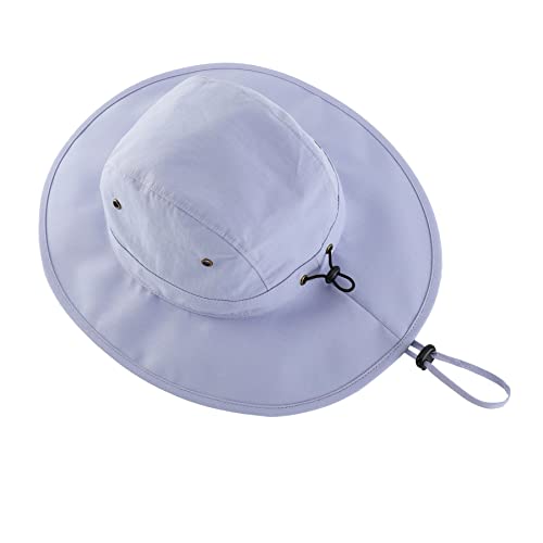 Image of Home Prefer Summer UPF 50+ Men's Bucket Sun Hat Wide Brim Fishing Hat Safari Hat