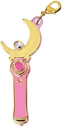 Sailor Moon Gashapon Milky pop crear Acrylic Plate Charm Moon Stick Capsule Toy