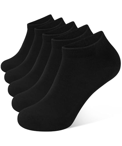 [CLOSEMATE] 靴下 メンズ ソックス 5足セット アンクルソックス くるぶし靴下 防臭吸汗 スニーカー用 ショートソックス 素色 カジュアル 無地 アンクル丈 通気吸湿 男女兼用