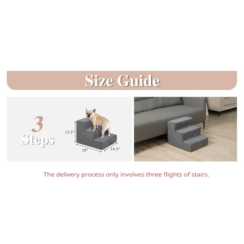 Escalera extra estilo perro Jnchdghwa con placa de soporte estructural de alta resistencia 7