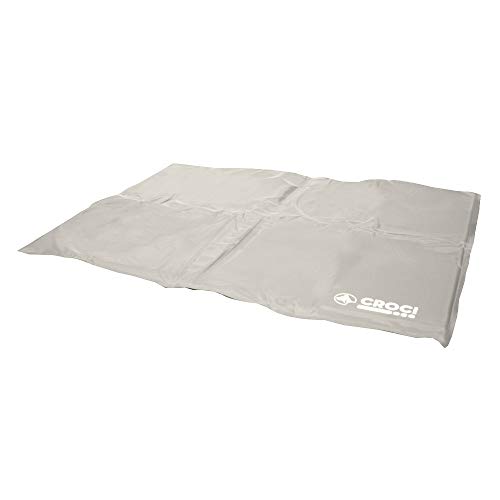 Croci C6020946 Kühlmatte für Hunde FRES Grigio, 65X50 cm. Erfrischt das Tier ohne zusätzliche Hilfsmittel wie Strom oder Wasser Innenschicht aus Schaumgummi, 1.8 kg