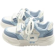 Color Burst Dopamine Kawaii Sneakers - Korean Ins Chunky Platform Shoes with Multicolor Design & Vibrant Laces | Ideal for Travel & Ins Outfits