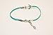 Shani & Adi Jewelry handmade bracelet silver anchor charm turquoise string 6.5 inches adjustable gift wrapped beach summer festival jewelry