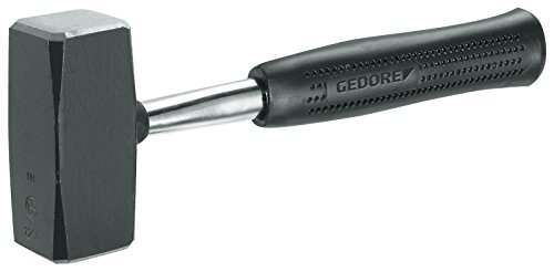 GEDORE Fäustel mit Stahlrohrstiel, 1000 g, 1 Stück, 20 ST-1000