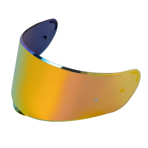 Image of PSLER Sedici Strada 2 Visor - Sedici Strada 2 and Strada 3 Face Shield Motorcycle Helmet visor Accessories Replacement for LS2 FT2 VECTOR Sedici Strada 2 Strada 3 FF801 FF397,Deep red