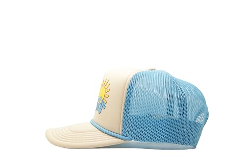 Image of Visibly Toxic Funny Trucker Hats for Men, Mesh Snapback Cap, Adult Humor | Embroidered designs, breathable vintage style, adjustable, unisex, funny gift, high-profile fit
