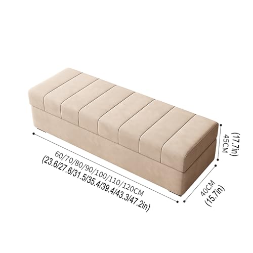 Pouf carré en bois massif haut de gamme au design marron élégant