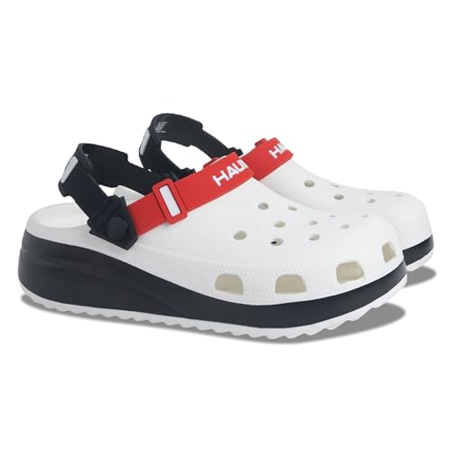 Image of HAUX Classic Ultra Soft Clogs /Sandals with Adjustable Back Strap| Comfortable & Lightweight| Stylish & Anti-Skid| Indoor & Outdoor Casual Sports Mules Boys