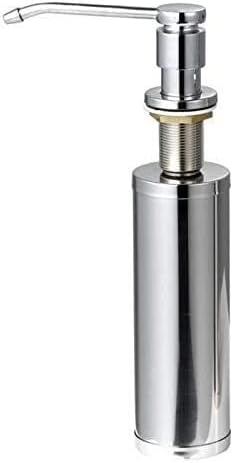 Soap Dispenser Shampoo and Conditioner Dispenser, Built in Sink for Kitchen Sink Stainless Steel Lotion Dispenser