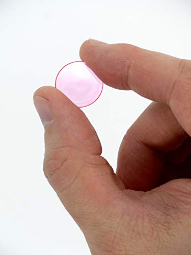 Regal Games - Pink - 500 Pink Transparent Bingo Chips - 3/4 Inch - For Large Group Games, Game Night, Bingo Hall, & Educational Activities - Ages 5+ - 500 Count #TOP2