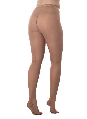Image of Medicella Closed Toe Compression Pantyhose for Women 15-20 mmHg Medical Quality